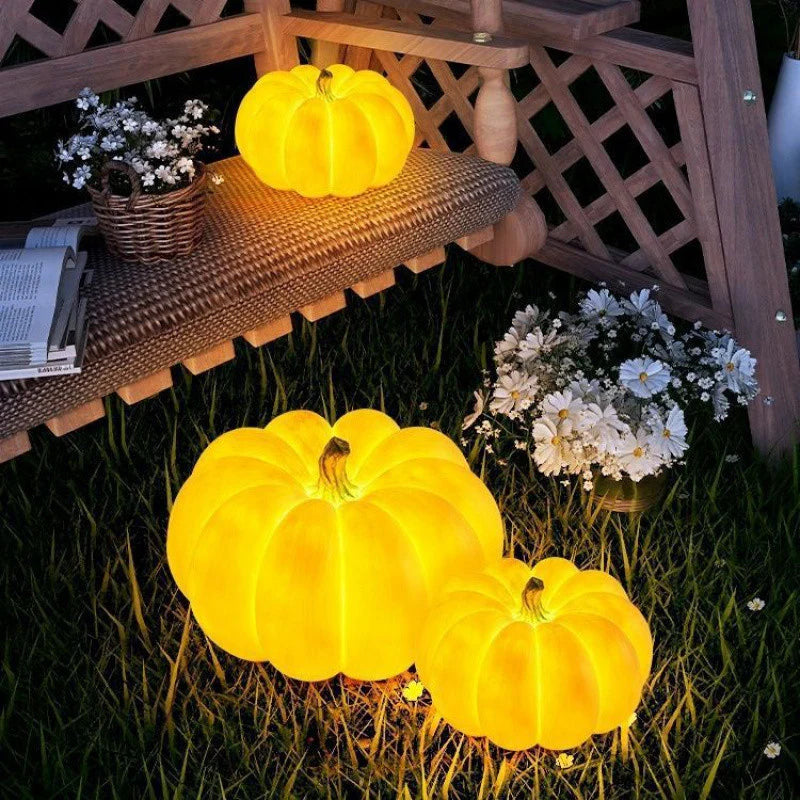 Outdoor Pumpkin Lamp 13