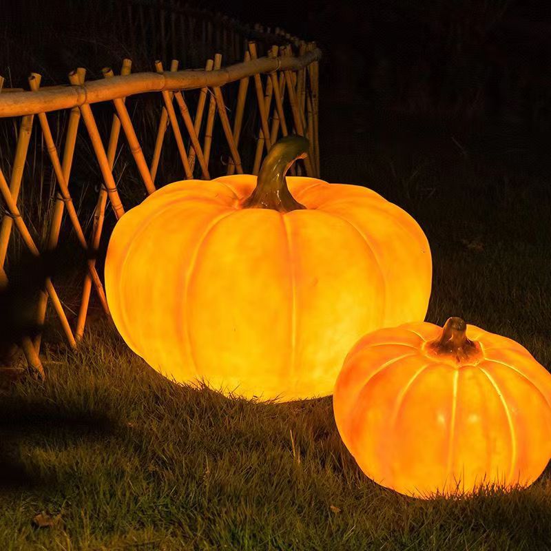 Outdoor Pumpkin Lamp 14