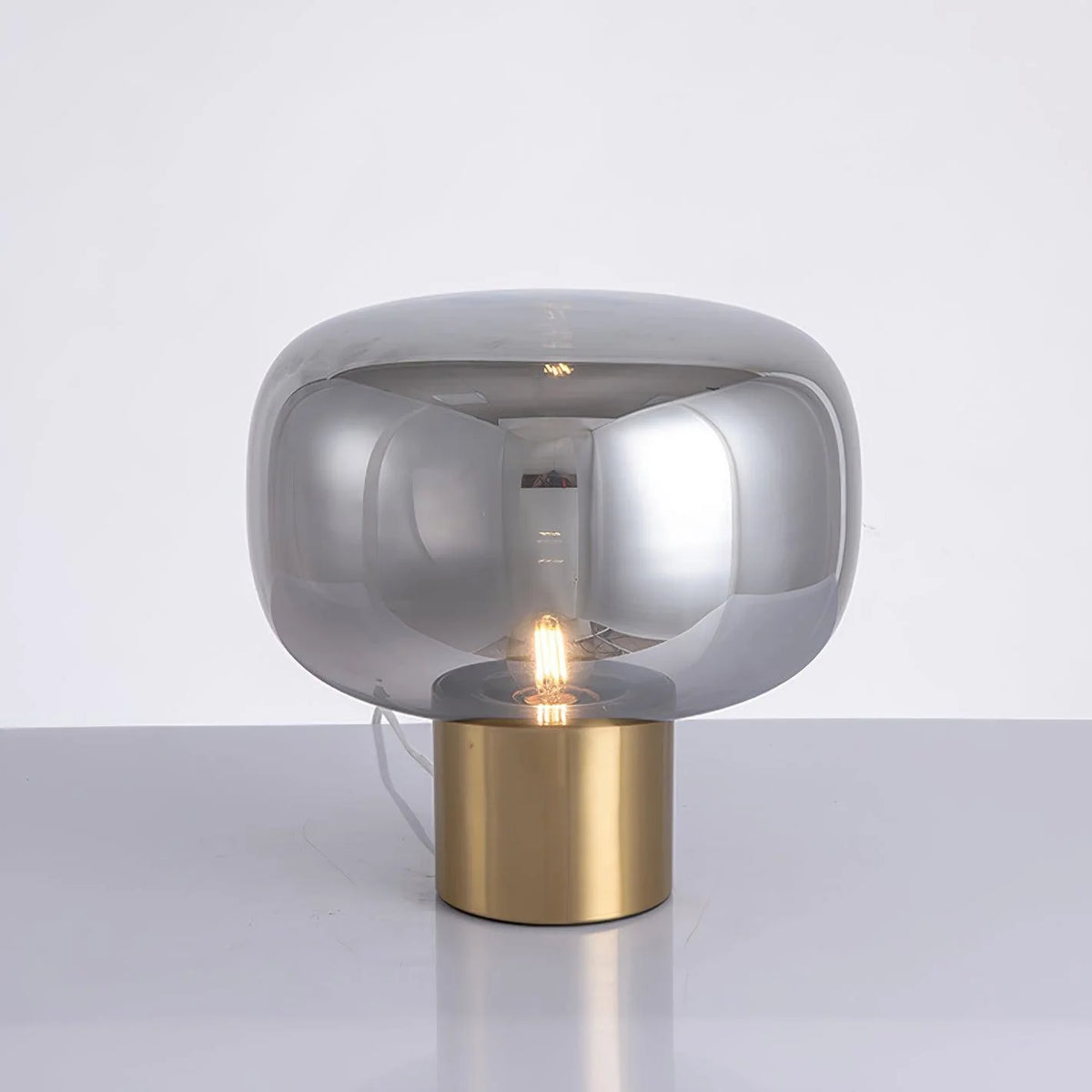 Oval Glass Table Lamp-4