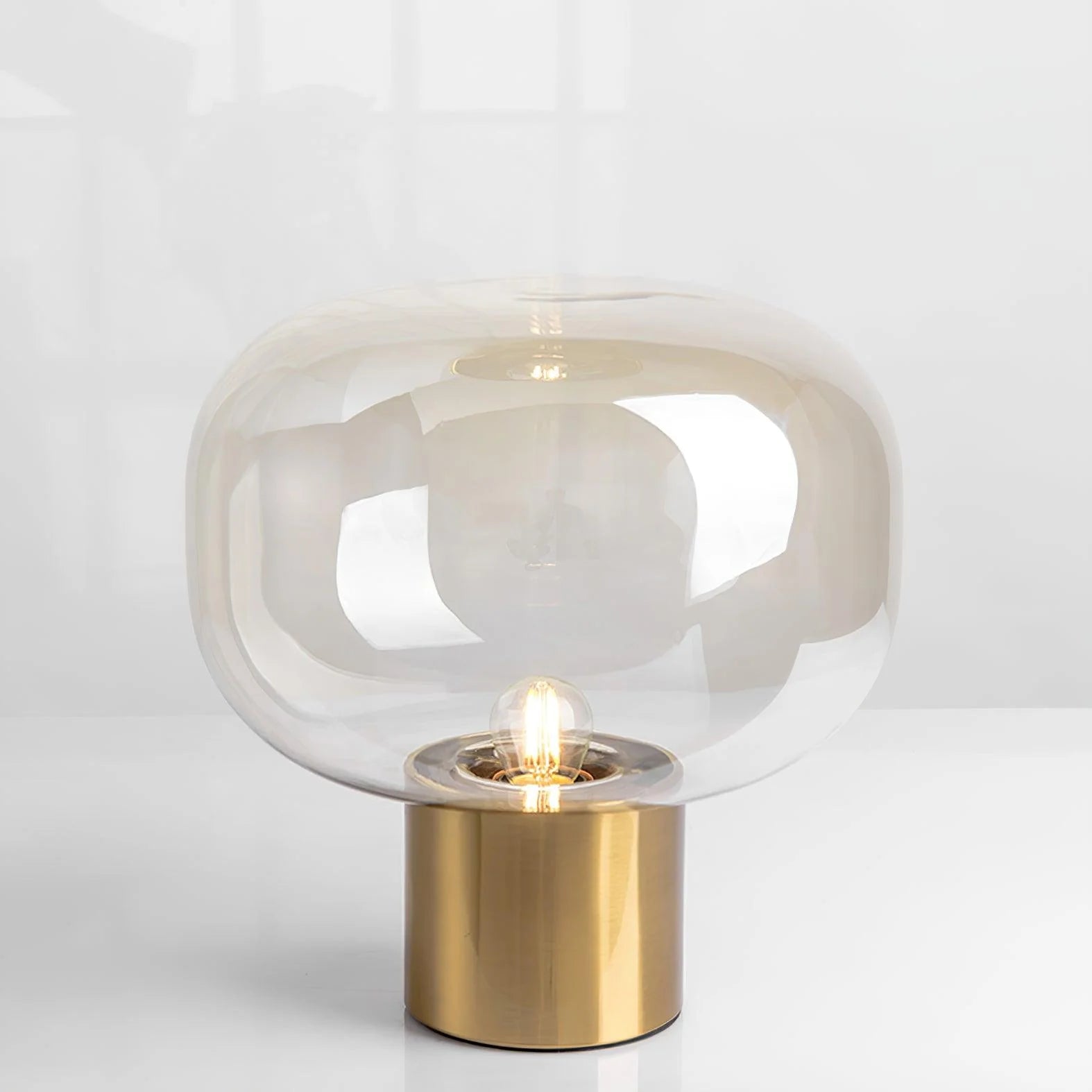 Oval Glass Table Lamp-6