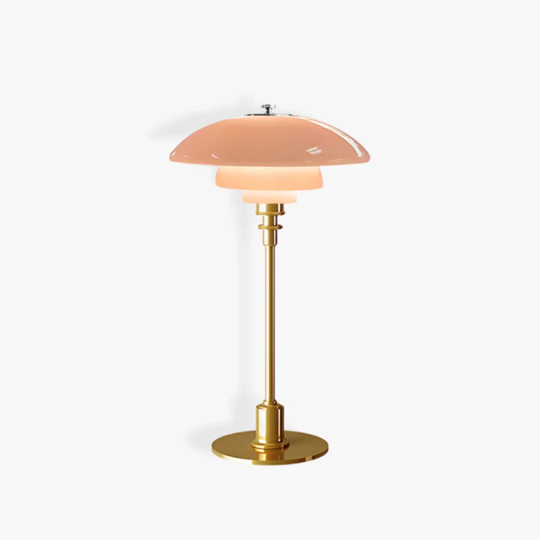 PH Table Lamp Pink and Gold