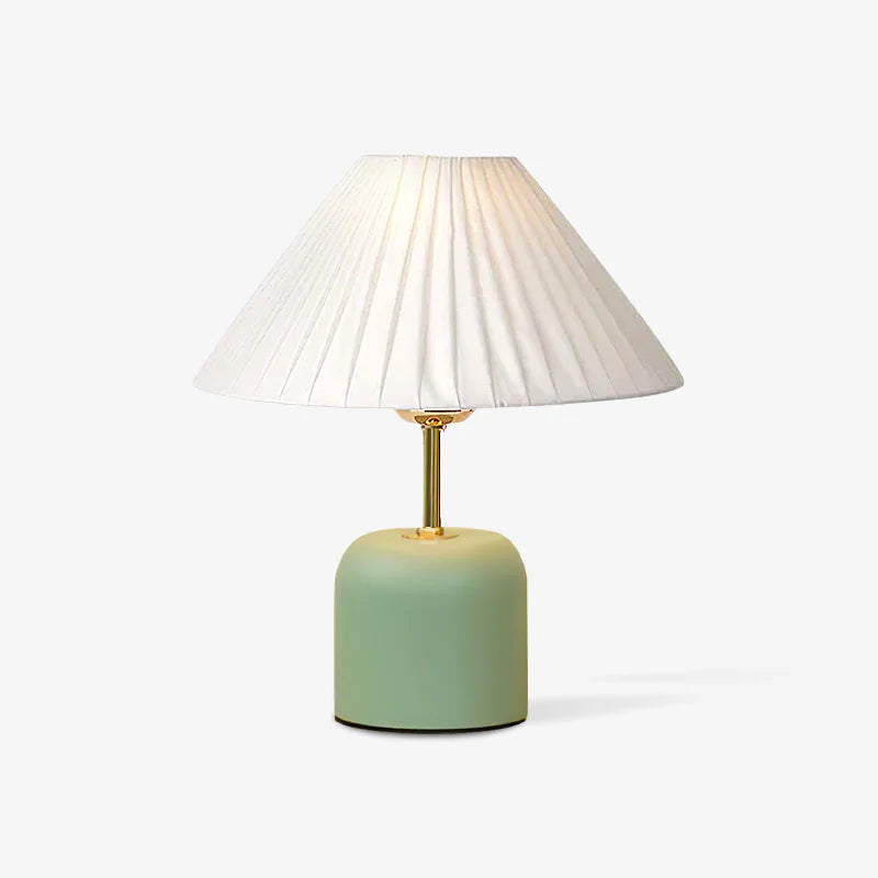 Lunitidal Table Lamp with green