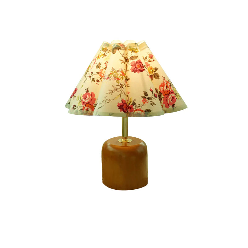 Lunitidal Table Lamp with brown color