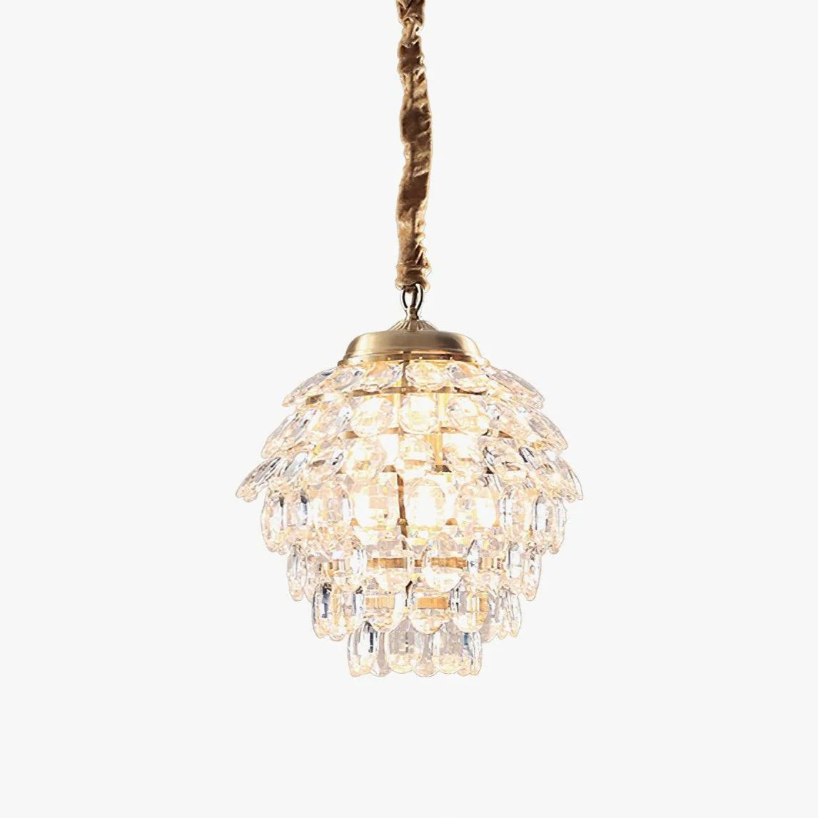 Pinecone_Crystal_Pendant_Light_1