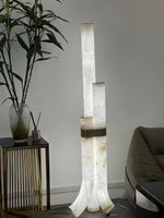 Pipe Plaster Floor Lamp 12