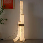 Pipe Plaster Floor Lamp 17