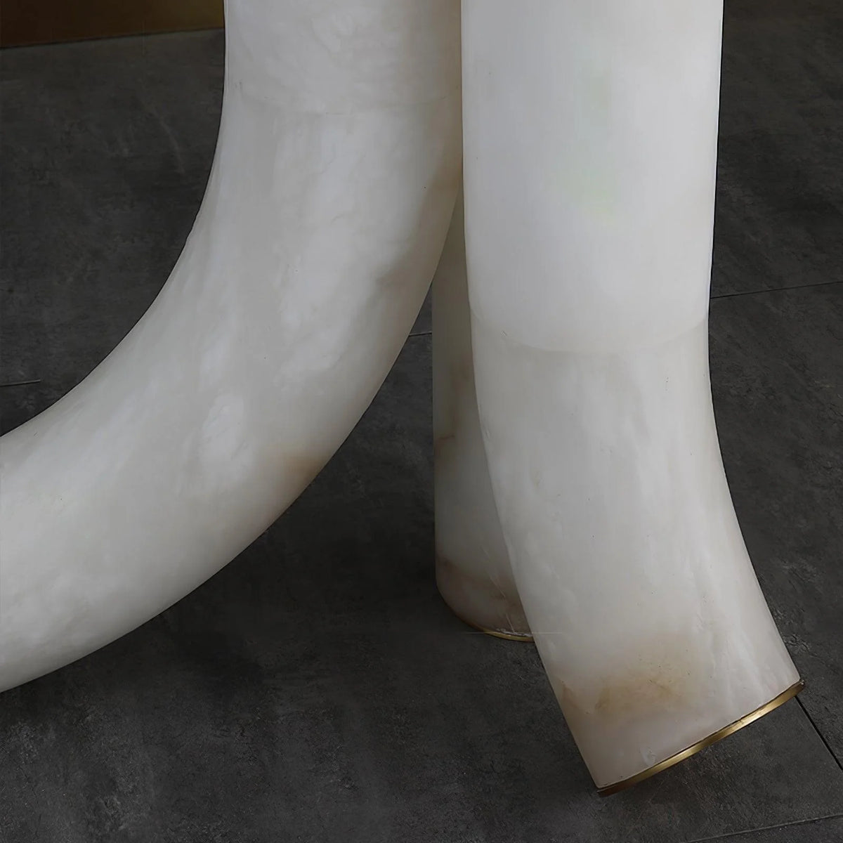 Pipe Plaster Floor Lamp 21