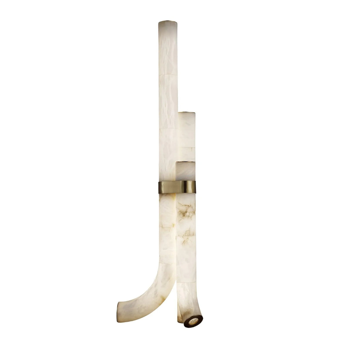 Pipe Plaster Floor Lamp 28