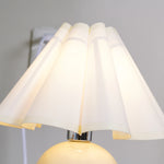 Plaid Pleated Desk Lamp-15