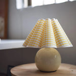 Plaid Pleated Desk Lamp-7