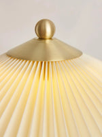 Pleated Umbrella Table Lamp 11