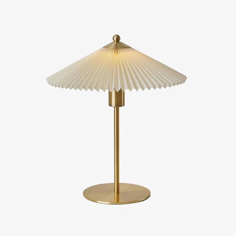 Pleated Umbrella Table Lamp 14