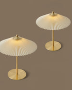 Pleated Umbrella Table Lamp 6