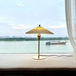 Pleated Umbrella Table Lamp 9