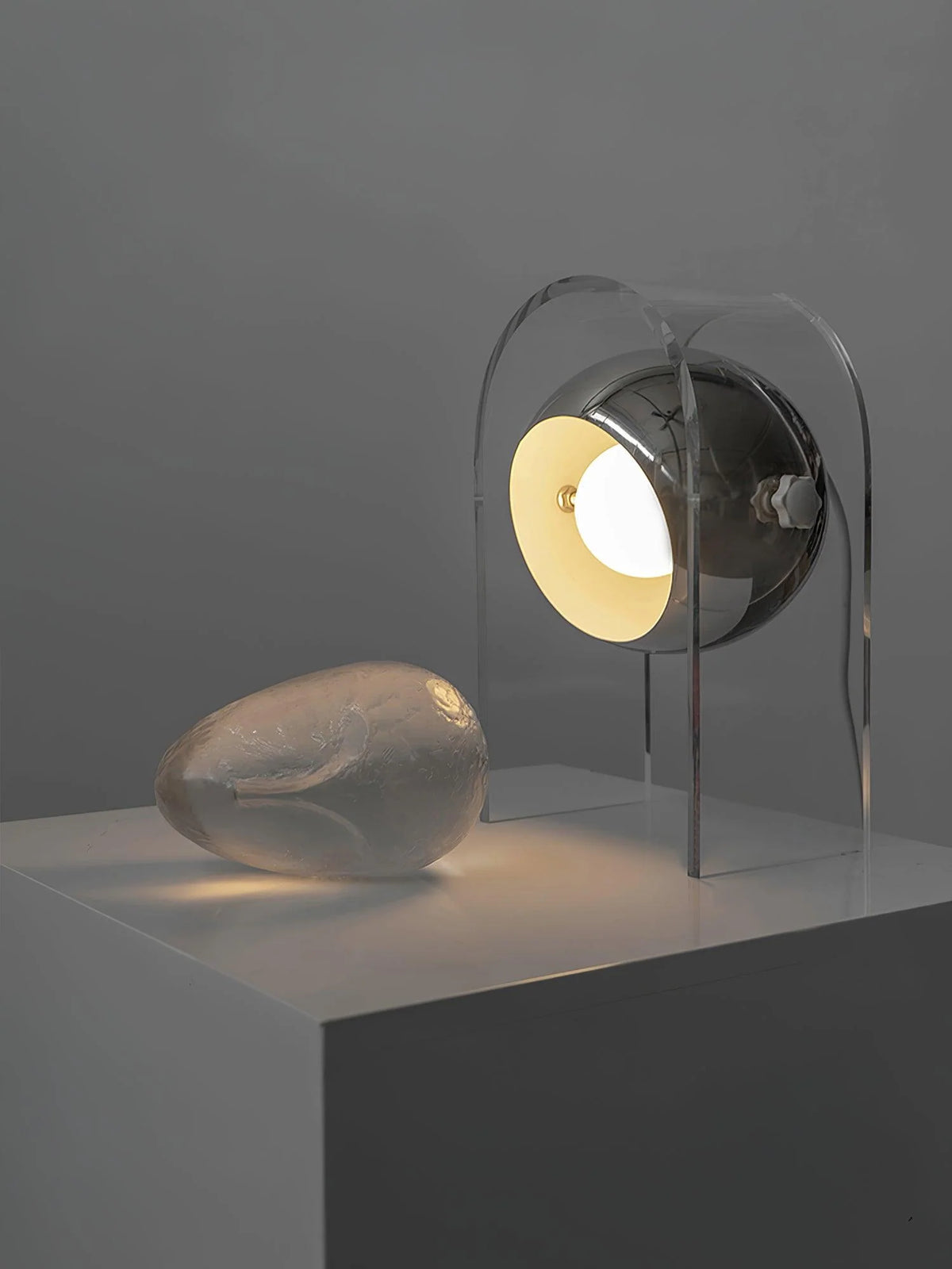 Plexi Cromo Table Lamp 4