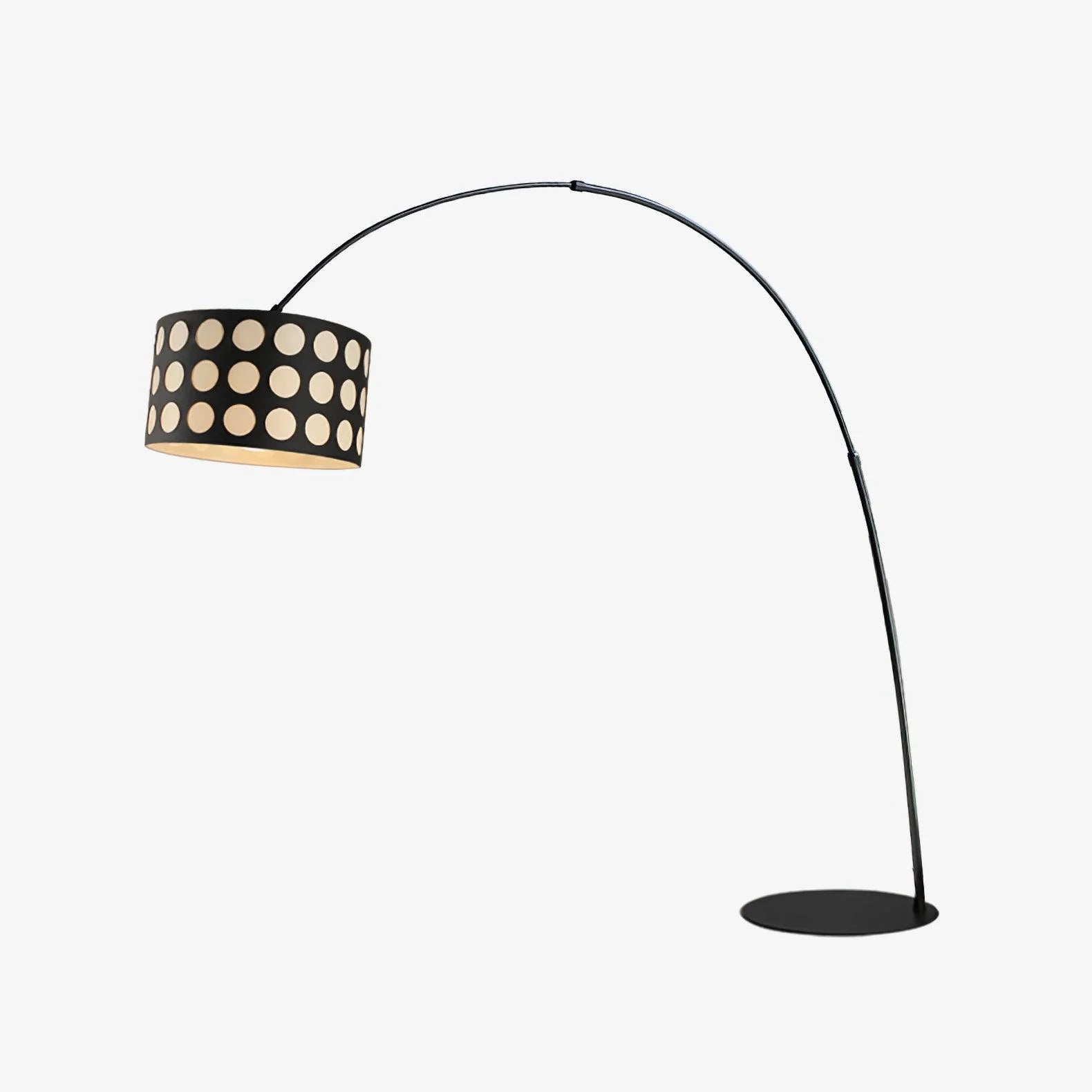 Polka Arc Fabric Floor Lamp 1