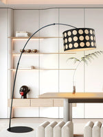 Polka Arc Fabric Floor Lamp 11