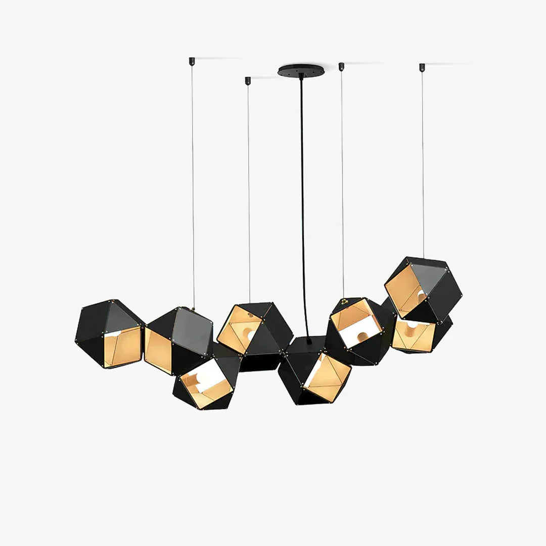 Polygon Long Chandelier 1