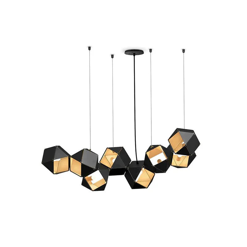 Polygon Long Chandelier 4