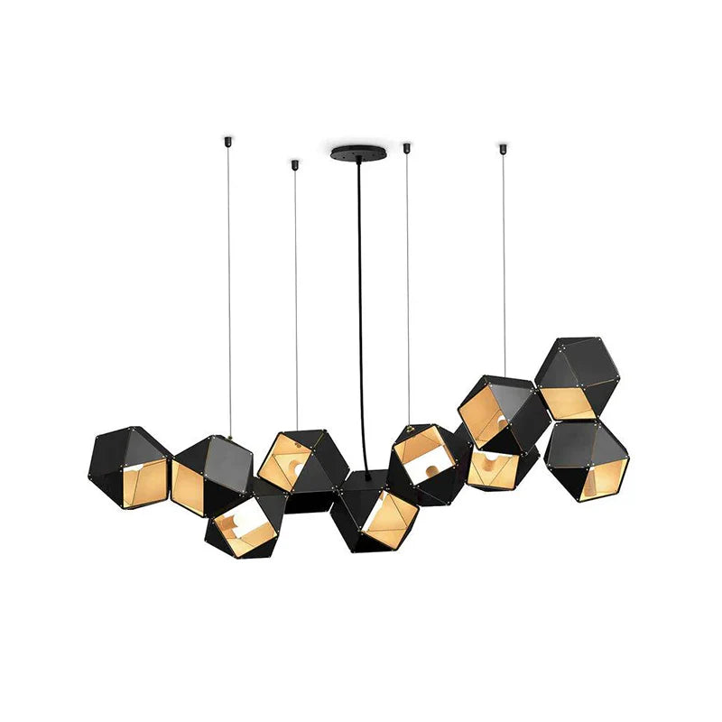 Polygon Long Chandelier 5