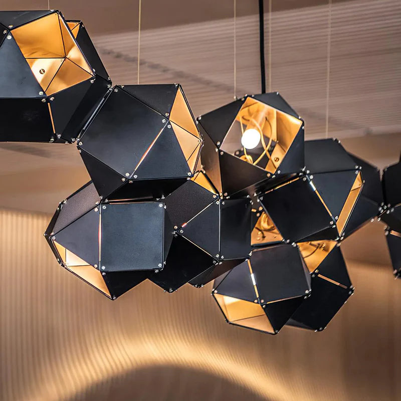 Polygon Long Chandelier 6