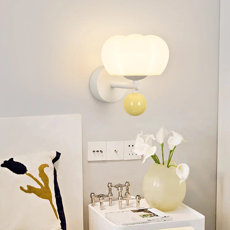 Pumpkin_Cream_Wall_Lamp_4