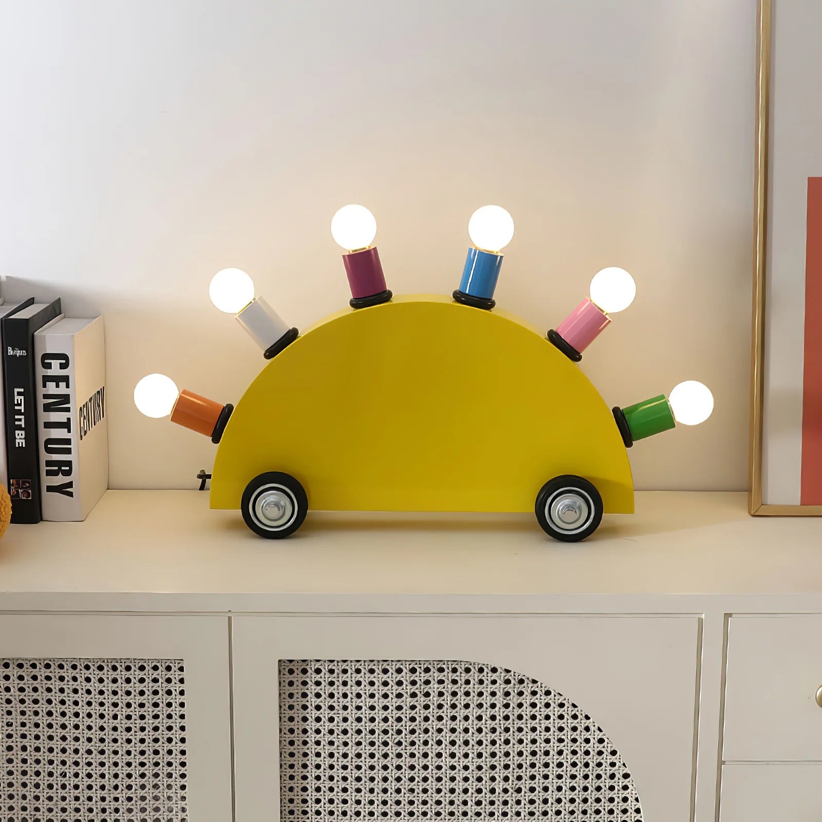 Rainbow Car Table Lamp 2