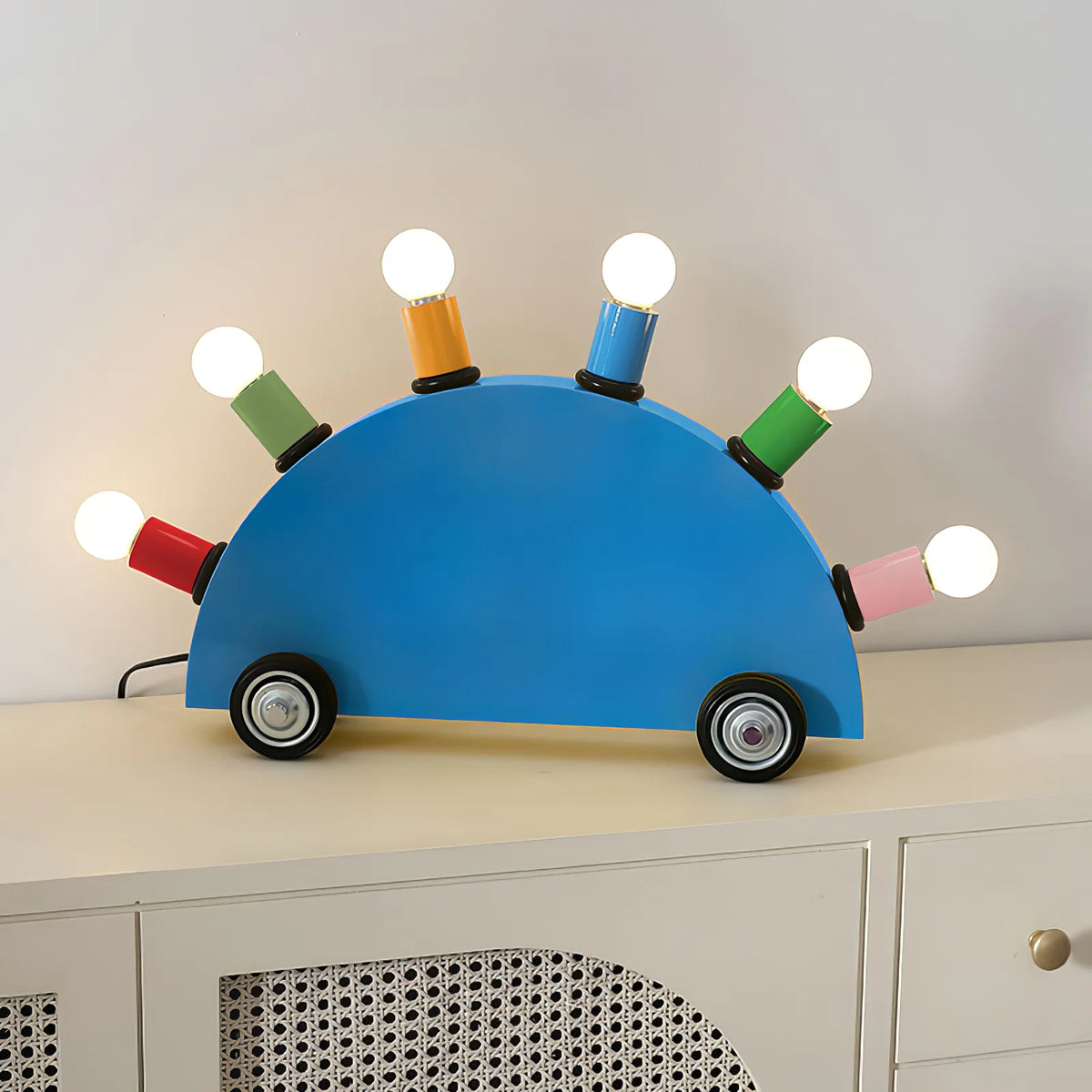 Rainbow Car Table Lamp 4