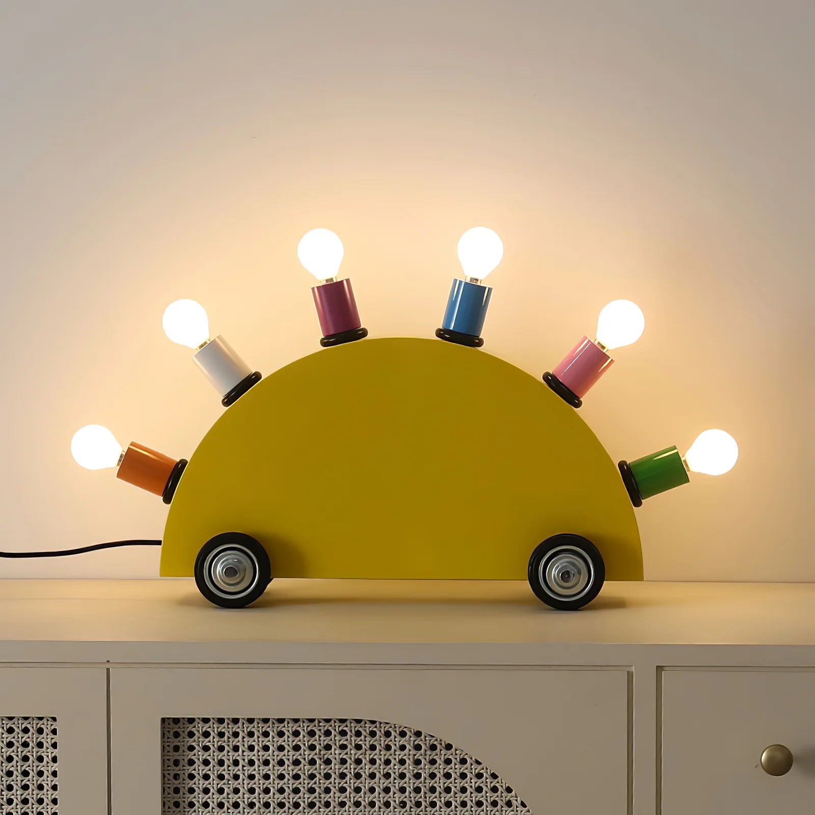 Rainbow Car Table Lamp 8