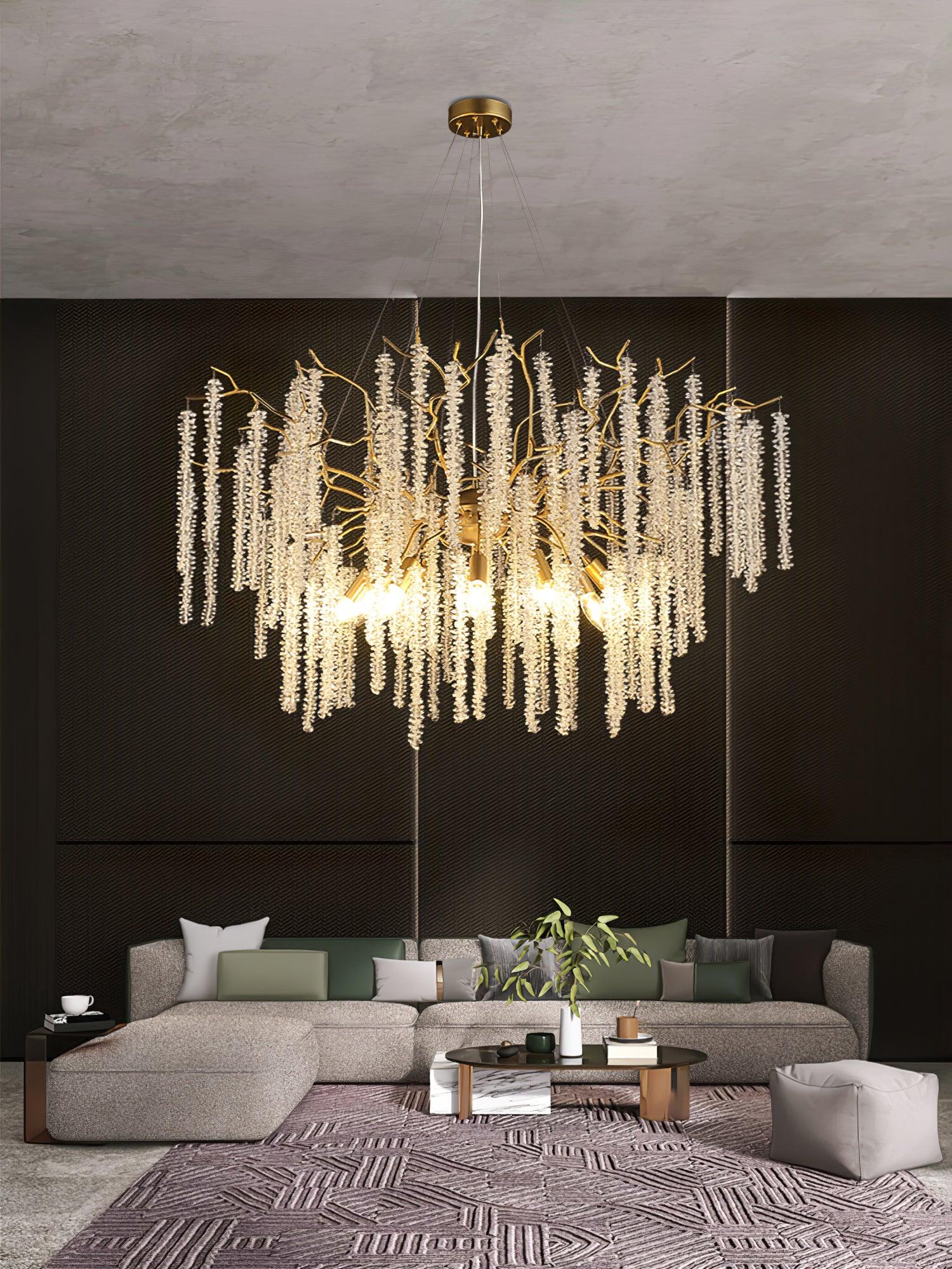 Raindrop Crystal Chandelier 16