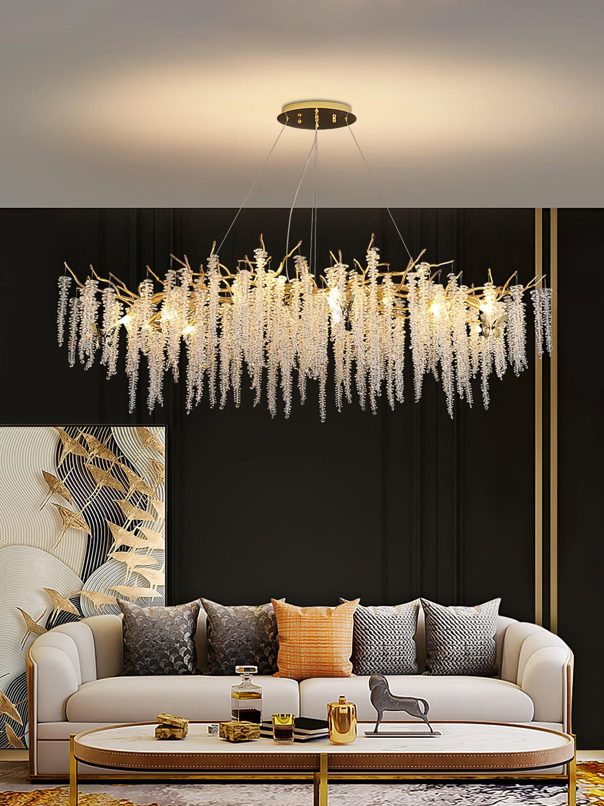 Raindrop Crystal Chandelier 2