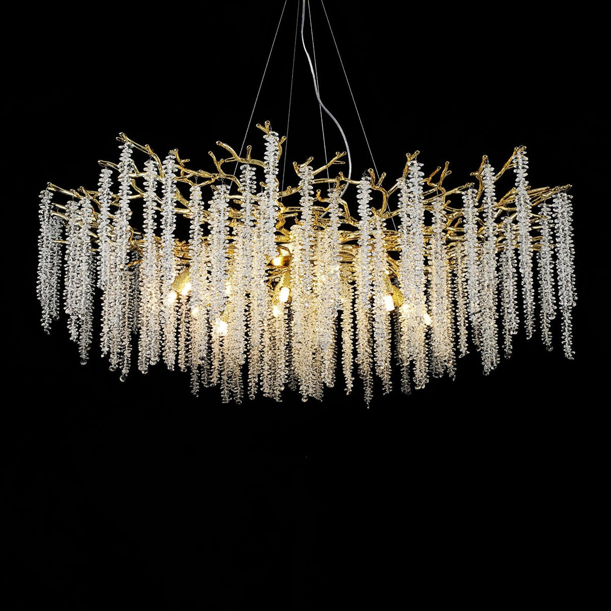 Raindrop Crystal Chandelier 32