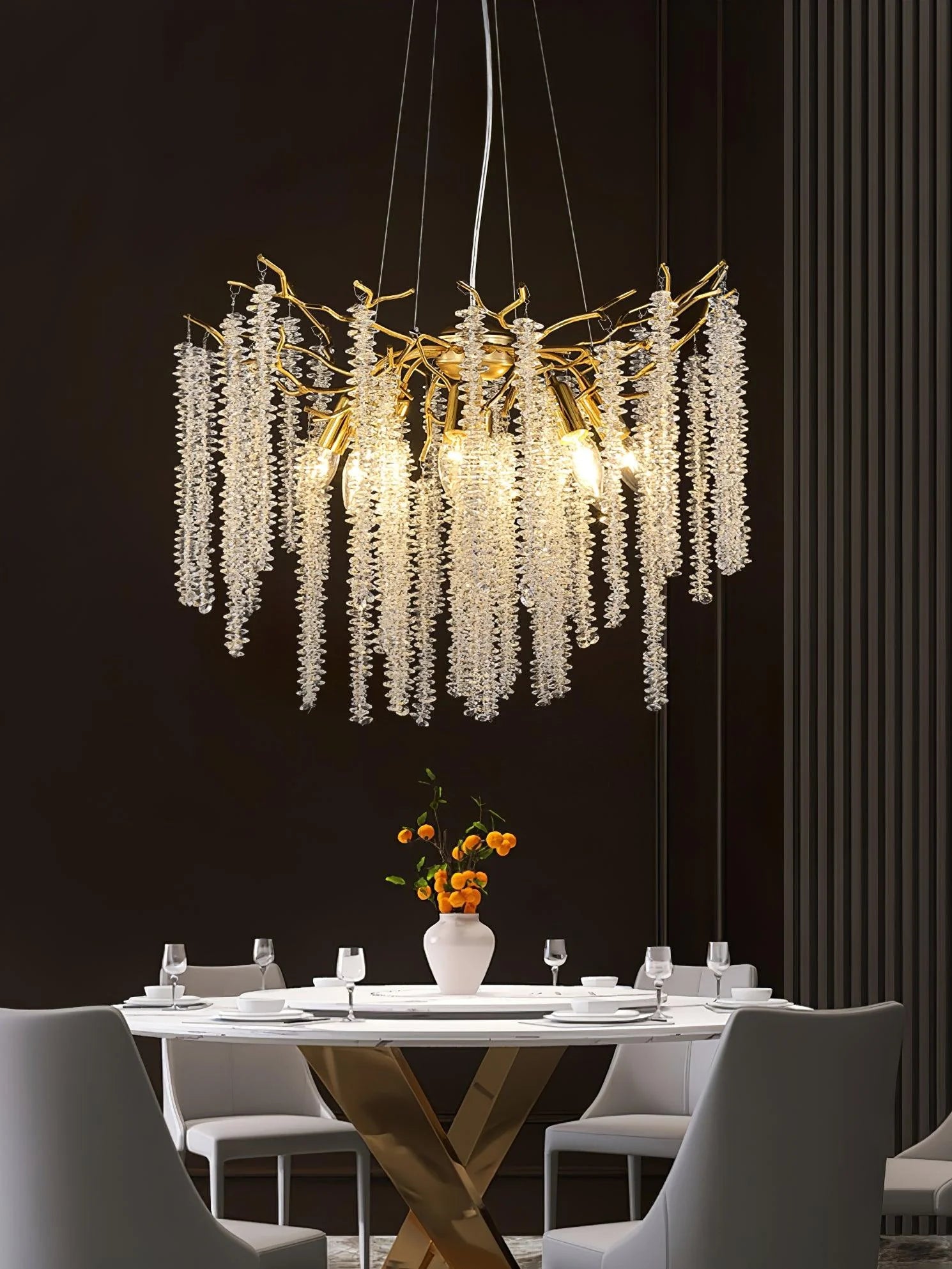 Raindrop Crystal Chandelier 8