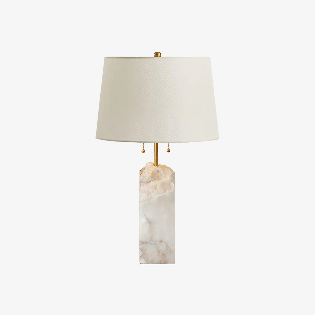 Raw Alabaster Table Lamp 1