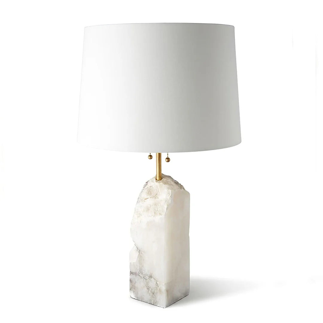 Raw Alabaster Table Lamp 10