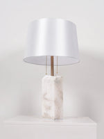 Raw Alabaster Table Lamp 18