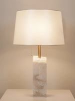 Raw Alabaster Table Lamp 4