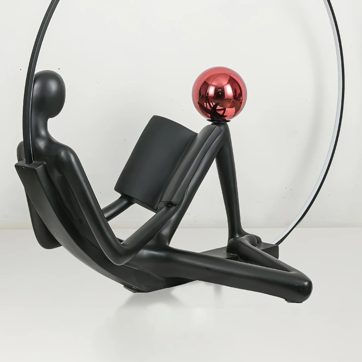 Reader Sculpture Floor Lamp 11