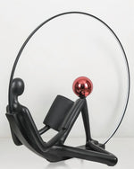 Reader Sculpture Floor Lamp 20