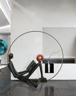 Reader Sculpture Floor Lamp 25