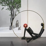 Reader Sculpture Floor Lamp 26