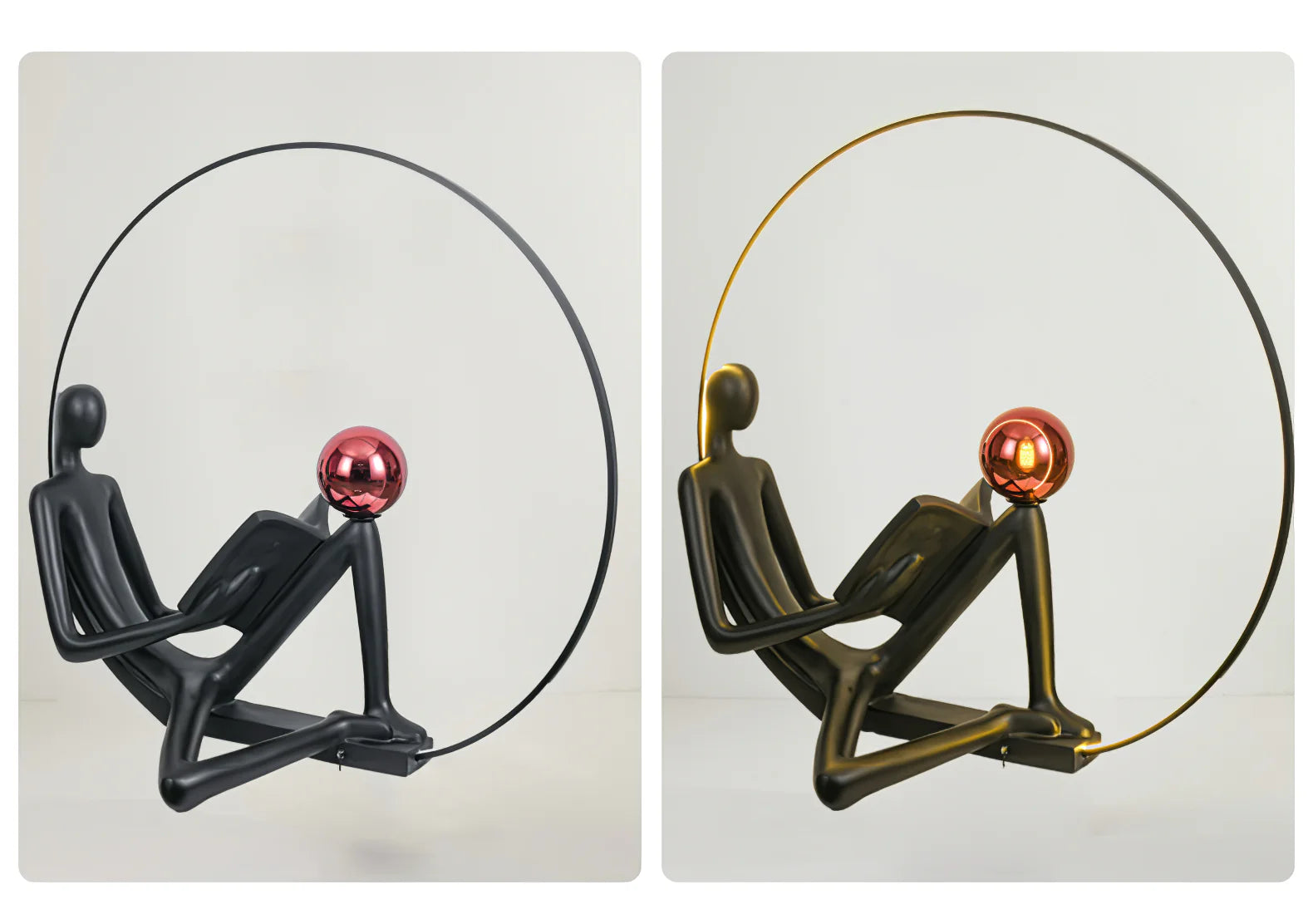 Reader Sculpture Floor Lamp 4