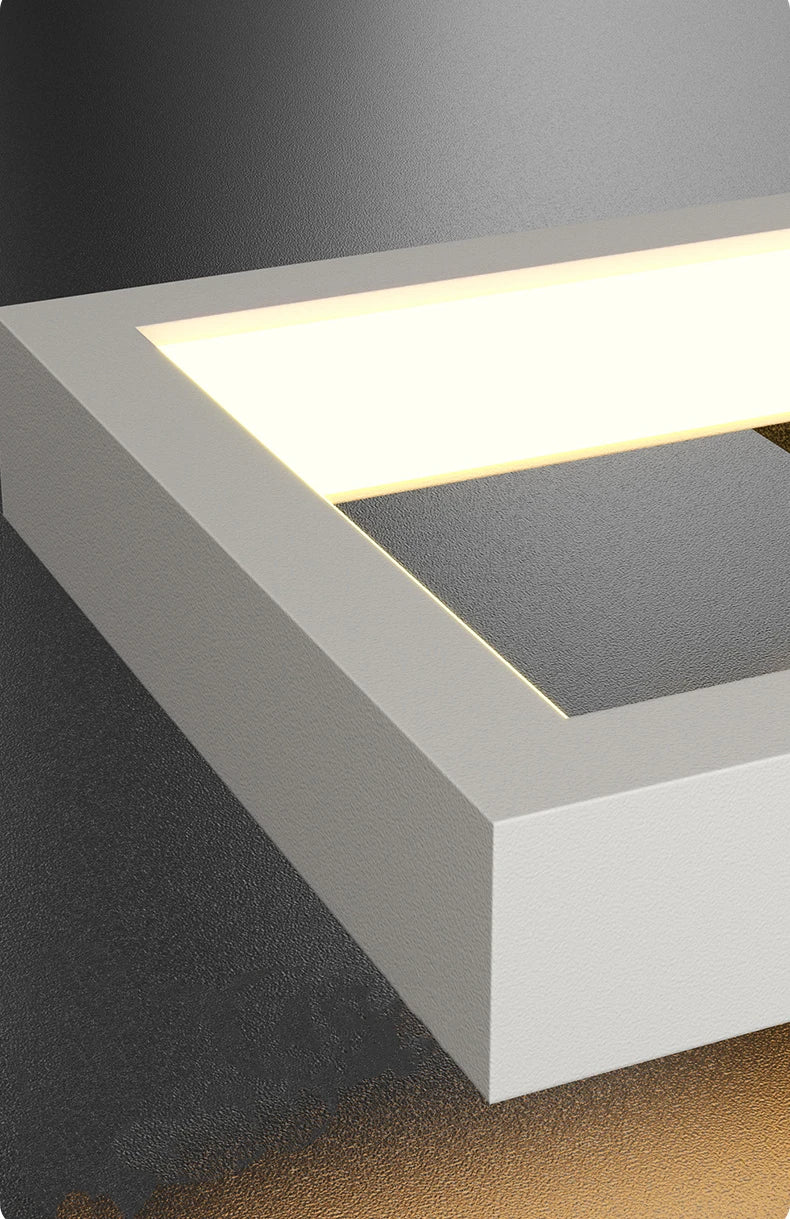 White Rectangular_Wall_Lamp_