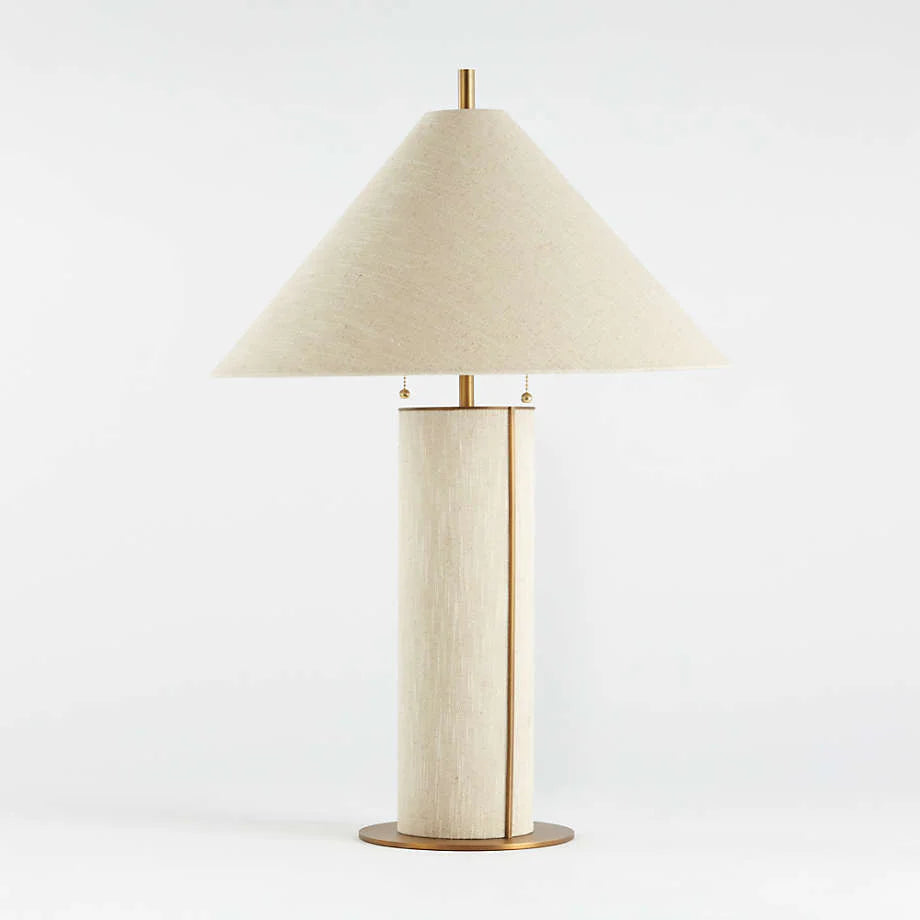 Remi Linen Table Lamp 13