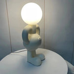 Resin Robot Table Lamp 11