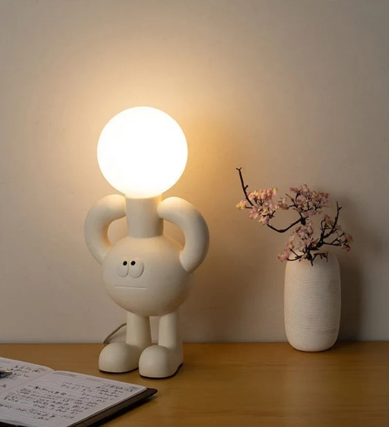 Resin Robot Table Lamp 5