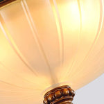 Retro Floral Resin Recessed Ceiling Light 14