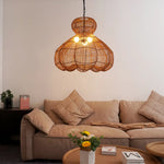 Retro Rattan Pendant Lamp 6