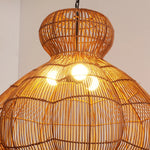 Retro Rattan Pendant Lamp 9