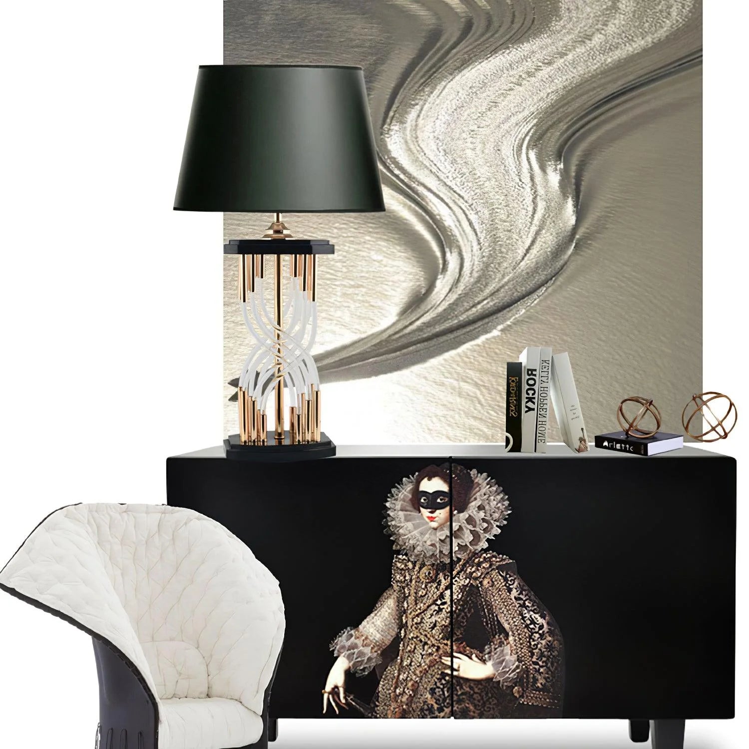 Rock And Rule Table Lamp 9